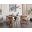 Anicia Solid Wood Base Dining Table