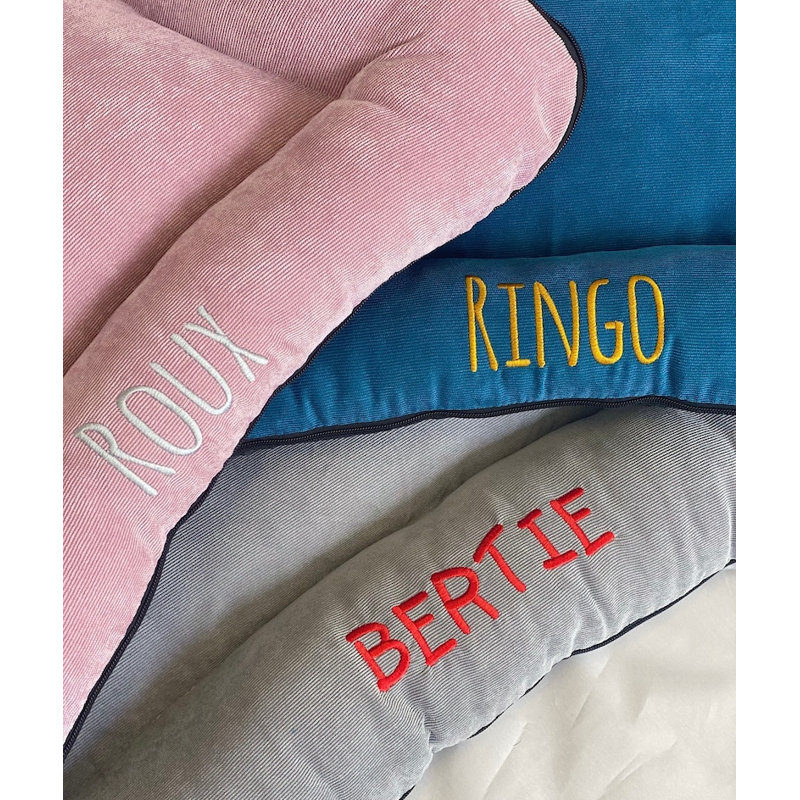 Vera Polyester Pet Bed, 72cm H x 57cm W x 11cm D, Teal