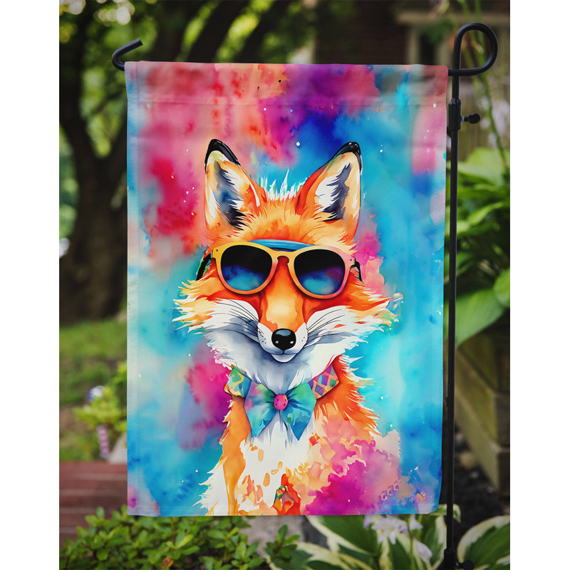 Drapeau de jardin hippie