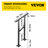 Hand Rails for Outdoor Steps, Wrought Iron Railing, Porch And Stair Railing Kit-66390993