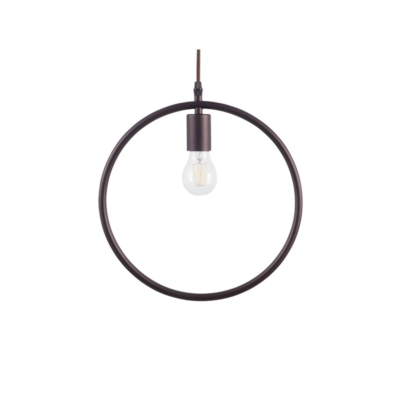 Paige 1 - Light Unique/Statement Pendant, Brown