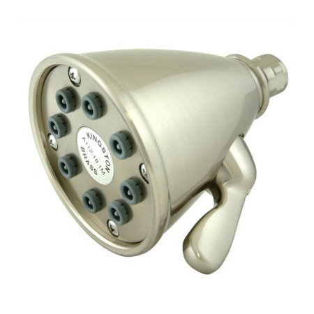 Hot Springs 8 Nozzles Power Jet Volume Control Shower Head, Satin Nickel