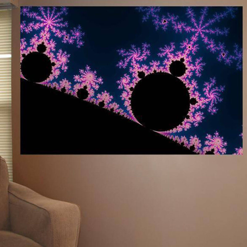 Non-Wall Damaging Wall Decal, 32" H x 48" W