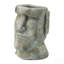 5X5.5X9" Easter Island Cement Planter