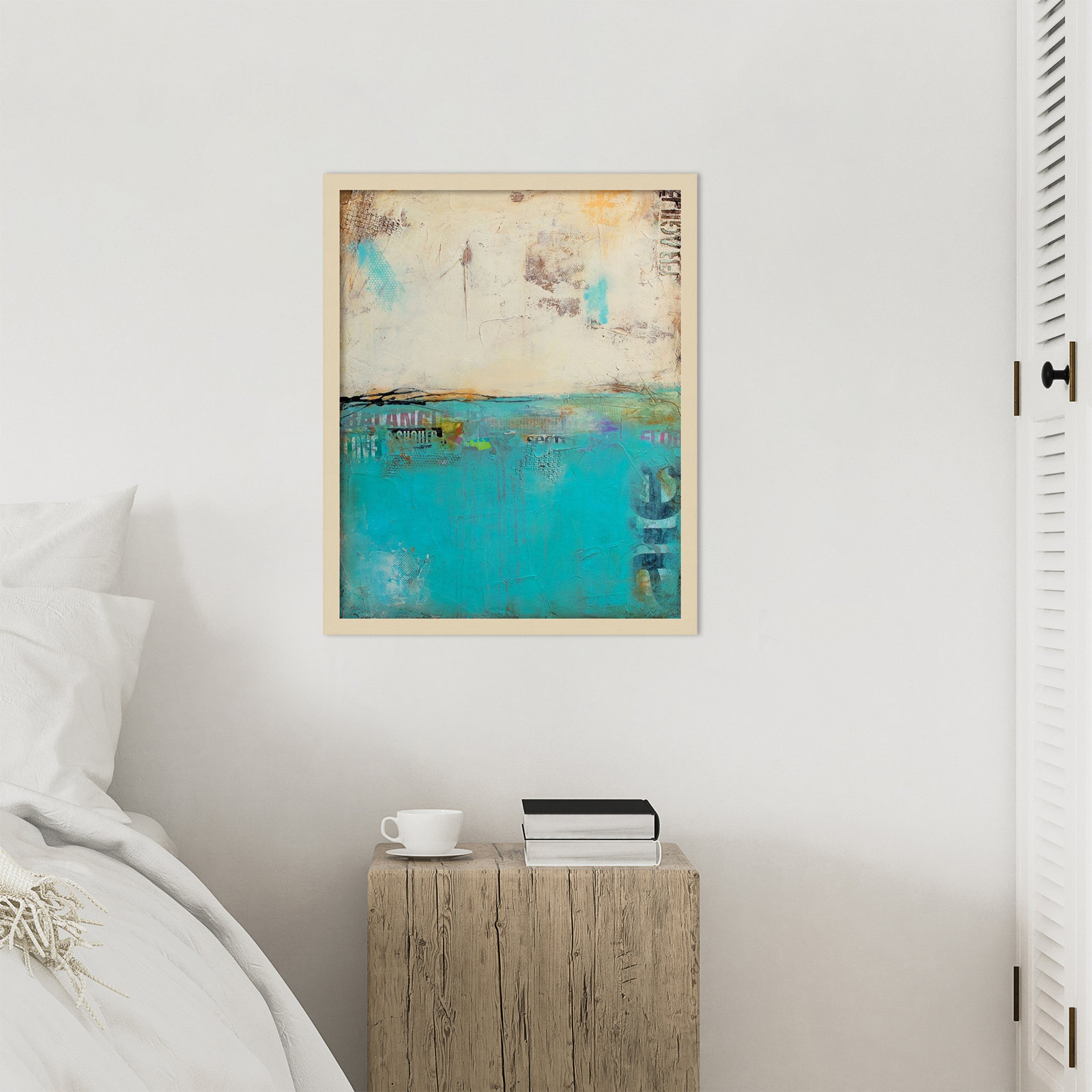Urban Edge Print by Erin Ashley, 25" H x 21" W, Brown