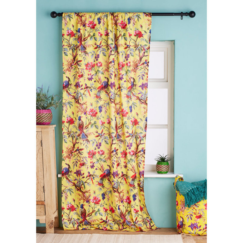 Cotton Standard Curtain Single Panel