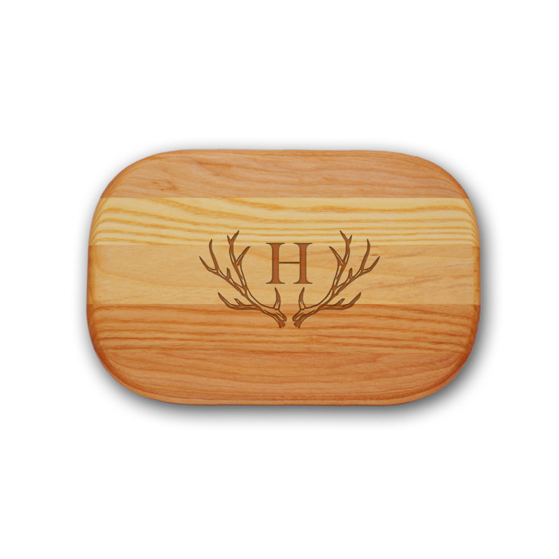 Planche à découper en bois Carved Solutions Antler, L 7 po x l 10 po, E