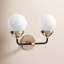 Éclairage pour meuble-lavabo en verre soufflé à la main 2 lumières Newport-837630676-837630678