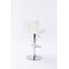 Tabouret de comptoir touffeté à oreilles à hauteur réglable et pivotant moderne pour Kichen Island, ensemble de 2