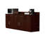 Armoire de rangement pour salle de pause de bureau avec poubelle - Armoire de base pour station de café commerciale entièrement assemblée - l 90 po x P 24 po x H 36 po-35516641