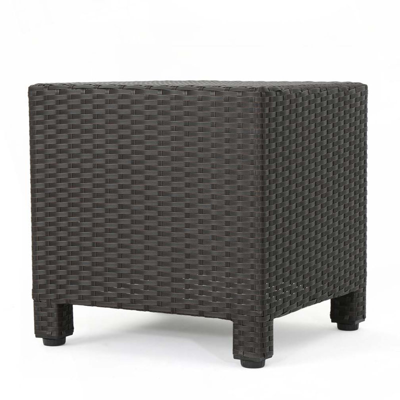 Outdoor Wicker Rattan Side Table