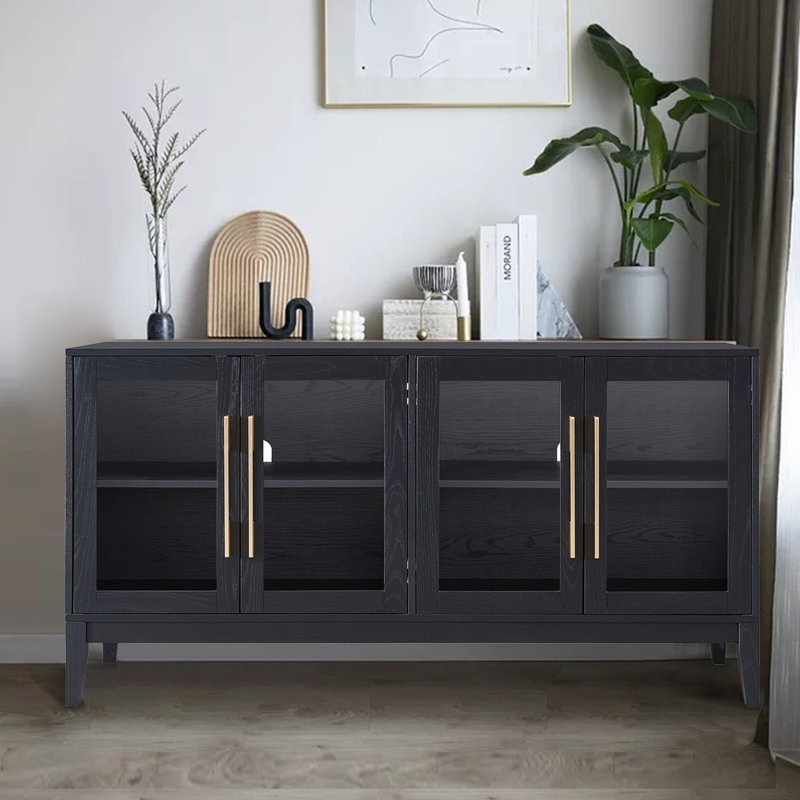 Armoire décorative à 4 portes