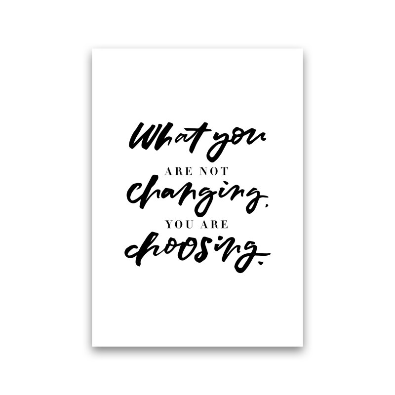 What You Are Not Changing by Planeta444 - Print, No Framed, 59cm H x 42cm W x 1cm D