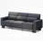 Modern  Upholstered Sofa Couch With Lumbar Support For Living Room, Apartment, Office-d-1668274702