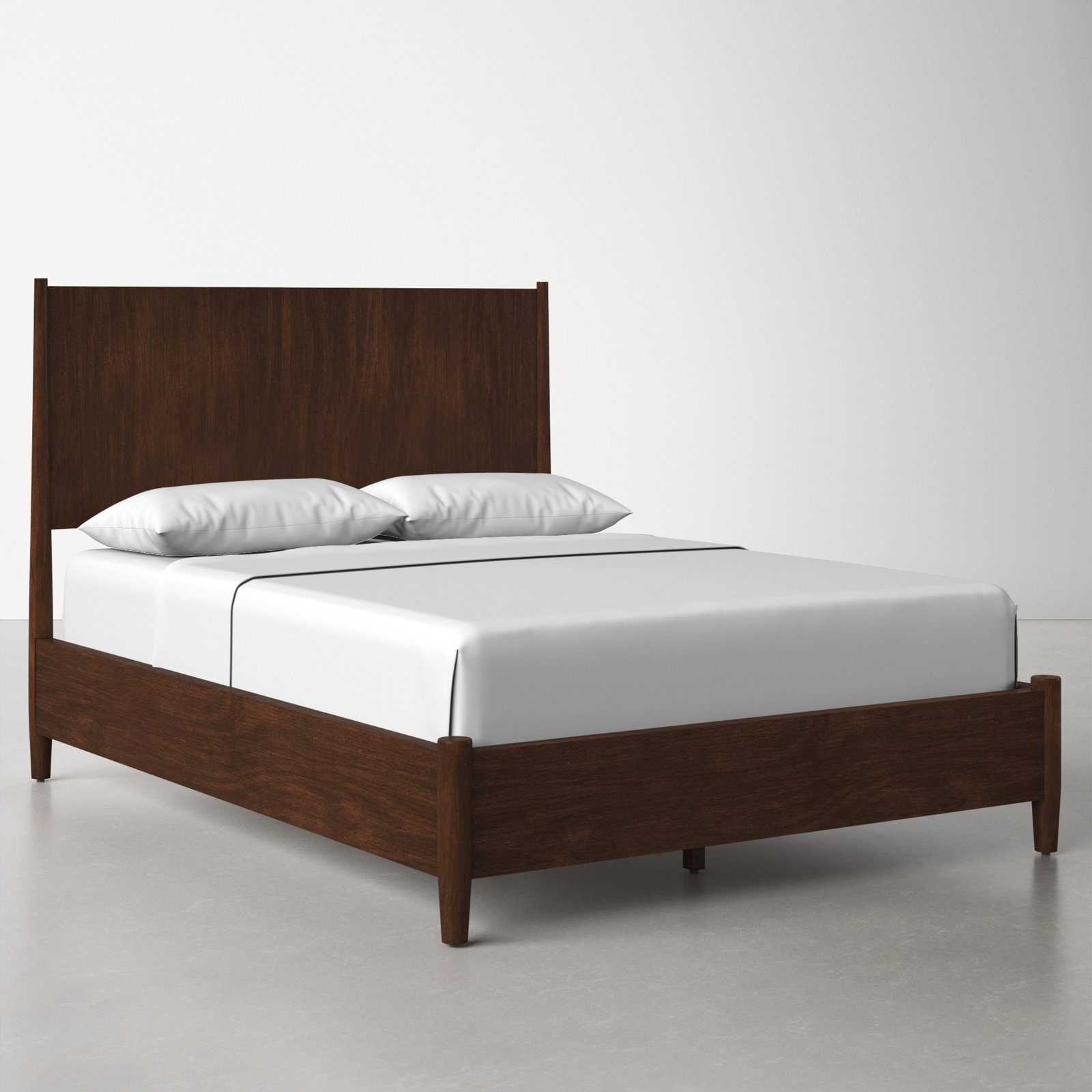 Williams Panel Bed, King, Walnut