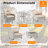 8 - Person Outdoor Rattan Furniture Patio Set with Cushions-1728097344