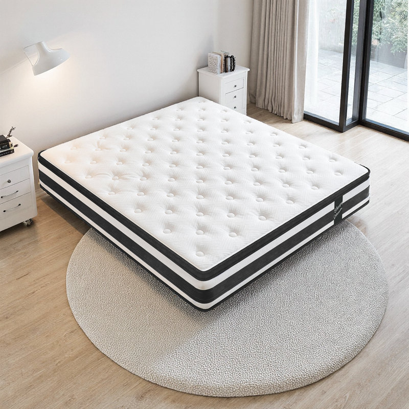 Matelas hybride simple TG 12 pouces Cooling Cooling, Très grand simple