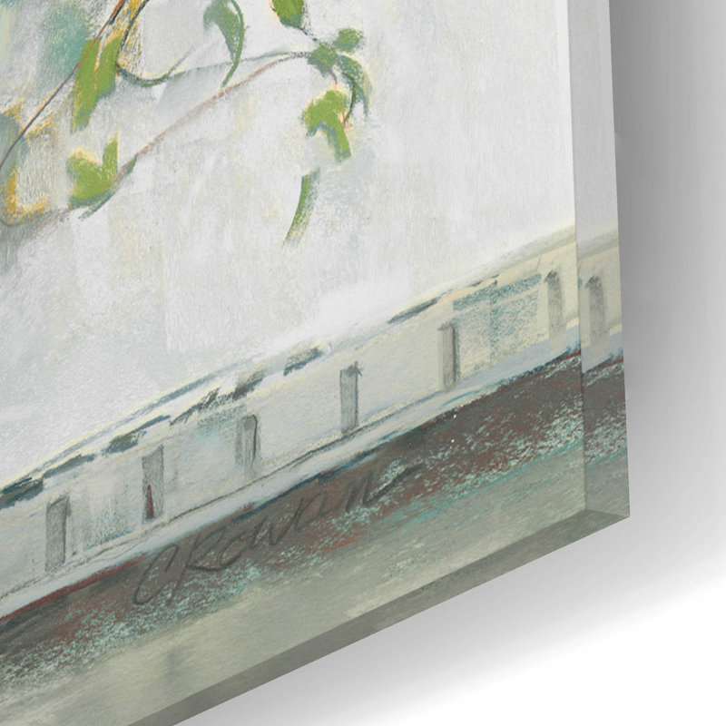«White Hydrangea Cottage» par Carol Rowan, H 12 po x l 16 po x P 0,13 po