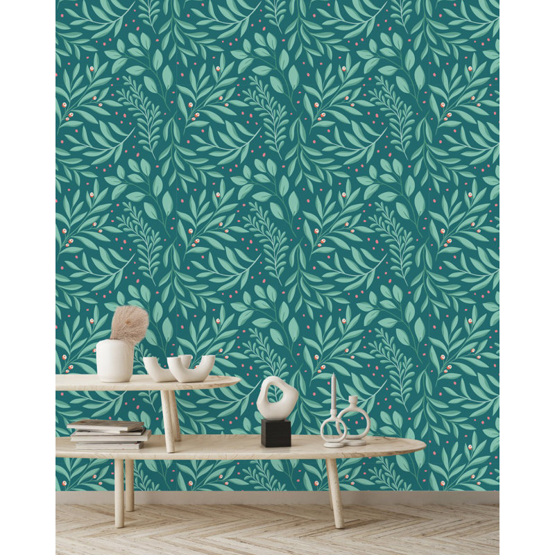 Floral Tile, 2.08' W x 10.42' L