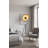 Transitional 1-Light Black Tripod Floor Lamp 