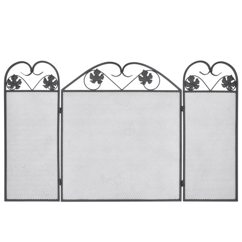 Lasell Iron Fireplace Screen