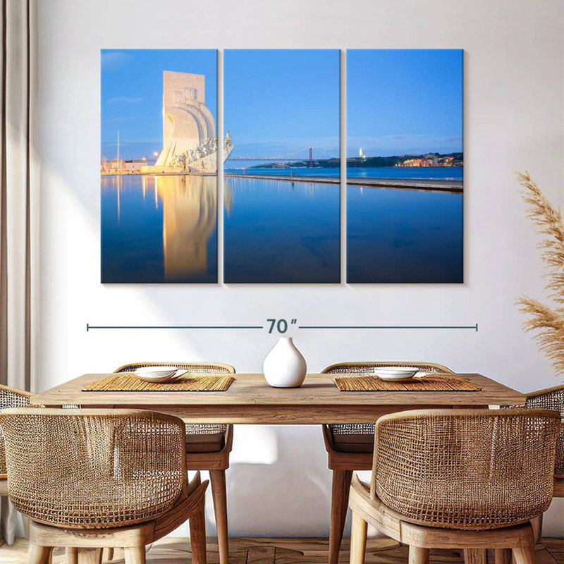 Lilie Monument To The Discoveries, 42" H x 65" W