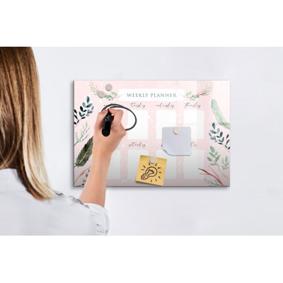 Magnetic Glass Dry Erase Board