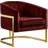 Carter Velvet Barrel Chair-197039841