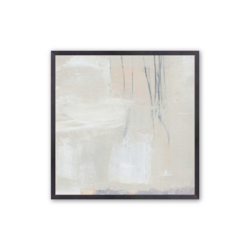 «Gentle Abstract Layers II», reproduction, H 13,75 po x l 13,75 po, Encadrement ouvert, zinc vieilli