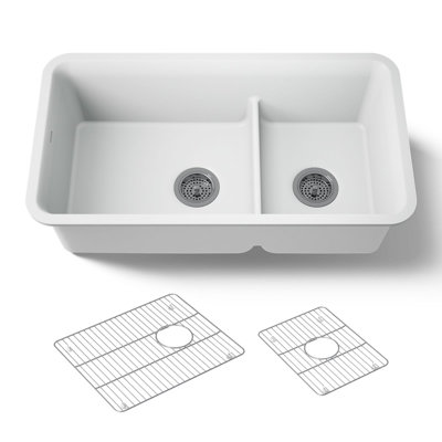 Cairn Smart Divide 33-1/2" Undermount Kitchen Sink