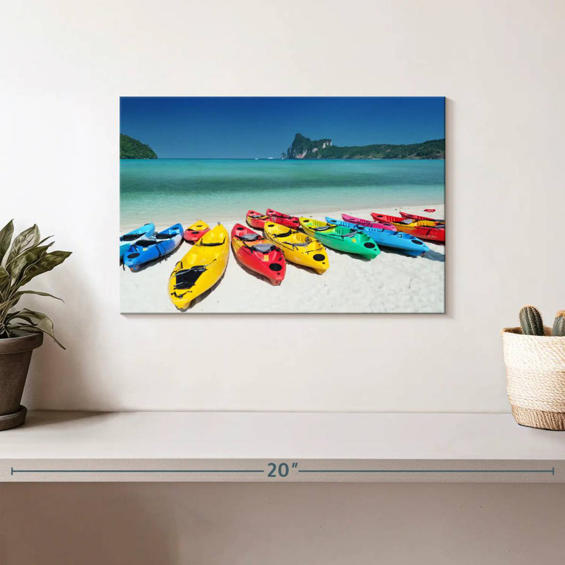 Tourist Kayaks, 8" H x 12" W