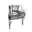 Banc pour arbre en métal Penn-602578779-602578780