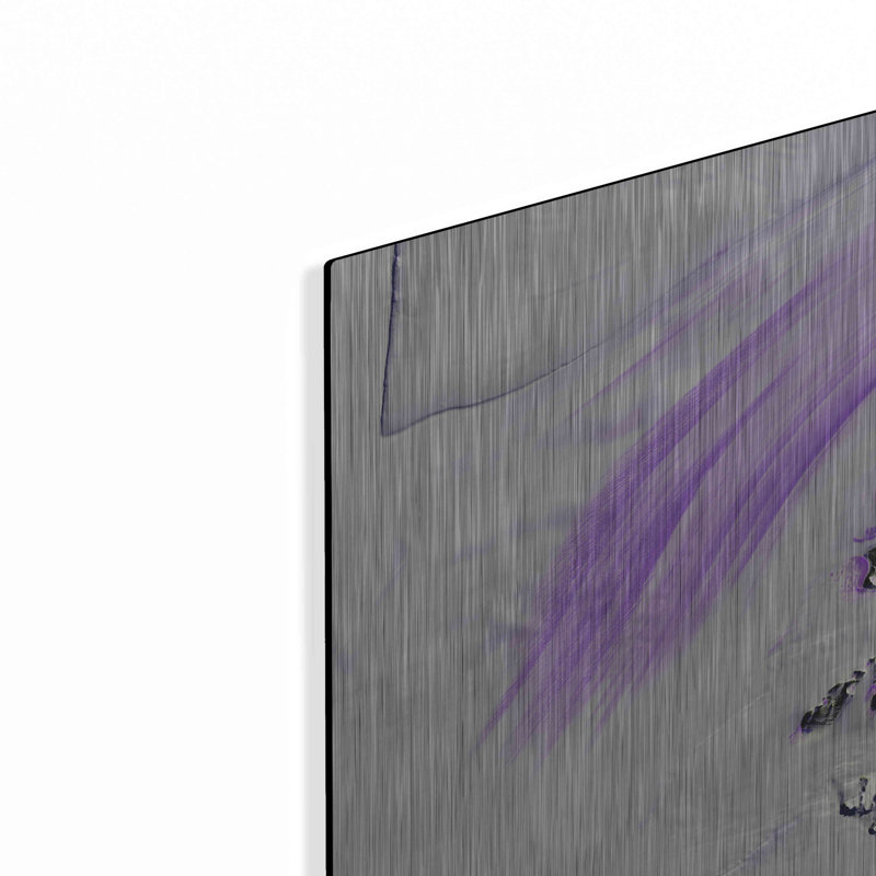 «Earth As Art Slessor Glacier», art mural en métal, L 12 po x H 12 po