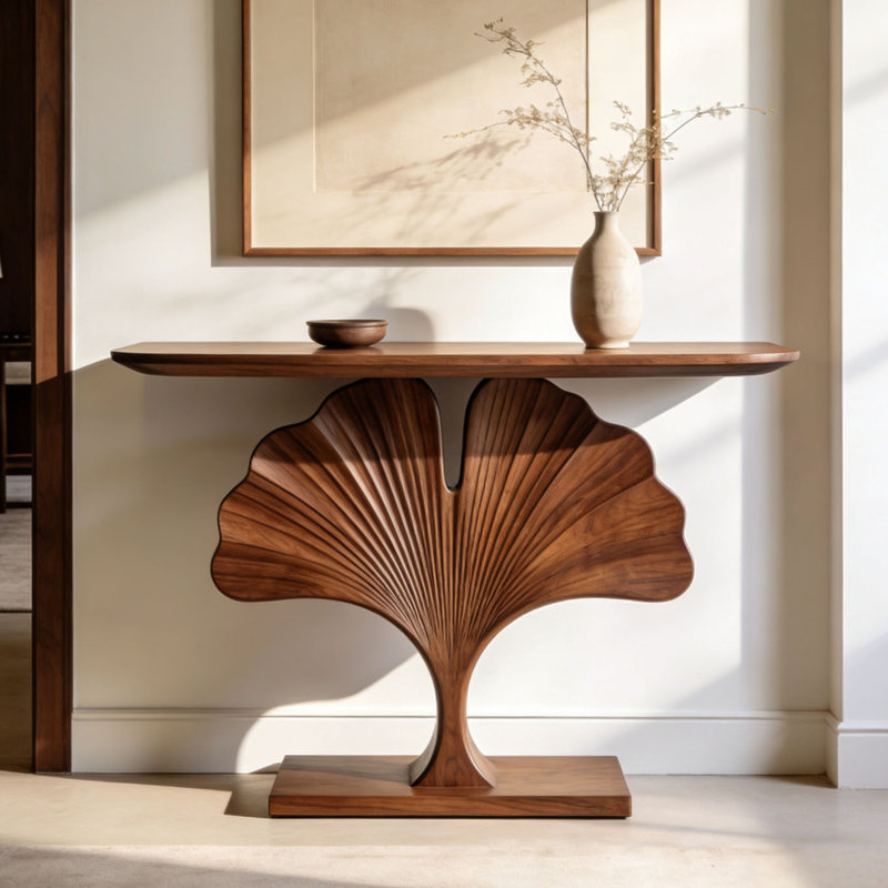 Console de style chinois, H 35,4 po x l 55,1 po x P 15,7 po
