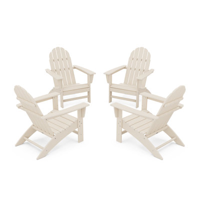 POLYWOOD Vineyard Adirondack Conversation Set