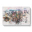 New York View Watercolour - Wrapped Canvas Print-56664308