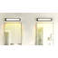 Applique murale rotative moderne à DEL avec direction de la lumière réglable, modes à 3 couleurs à intensité variable, luminaire en métal noir mat pour la salle de bain ou la présentation d'œuvres d'art