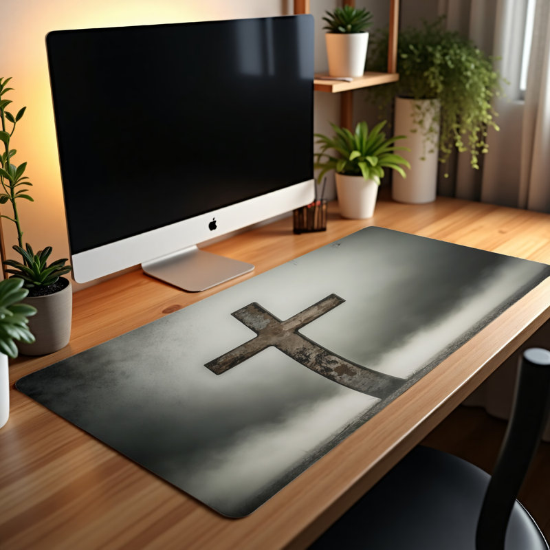 Polyester Desk Pad, 23.6x13.8