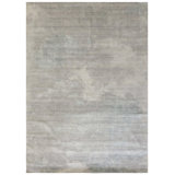 New Indian Cloud Sky Wool And Silk On Cotton 9Ft11inx13ft11in Silver