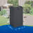 Suncast 30 Gallon Manual Lift Trash Hideaway Container-96603969