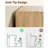 Modern 51’‘W 7-Drawer CDresser For Bedroom, Wood Chest Of Drawers with Metal Handles for Living Room Entry