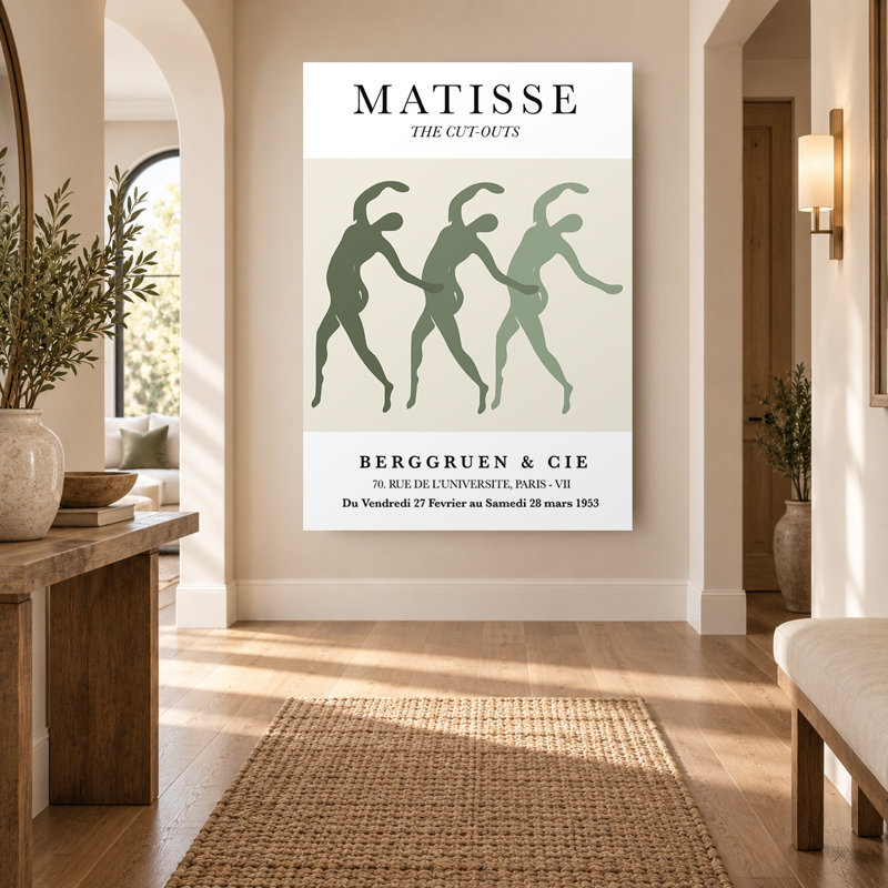 Art mural sur toile Sage Green, H 18 po x l 12 po
