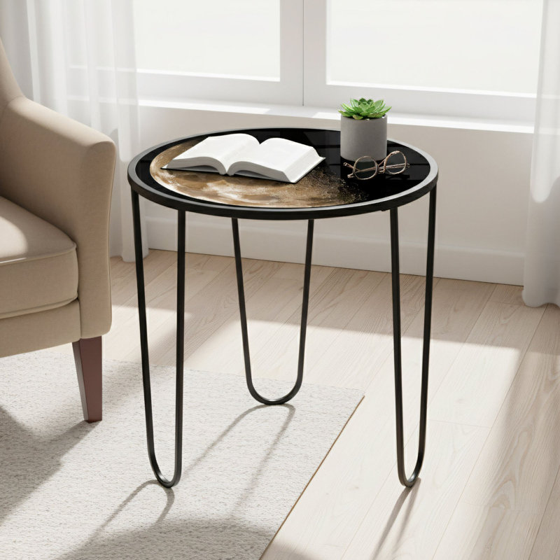 Table basse, Noir / brun