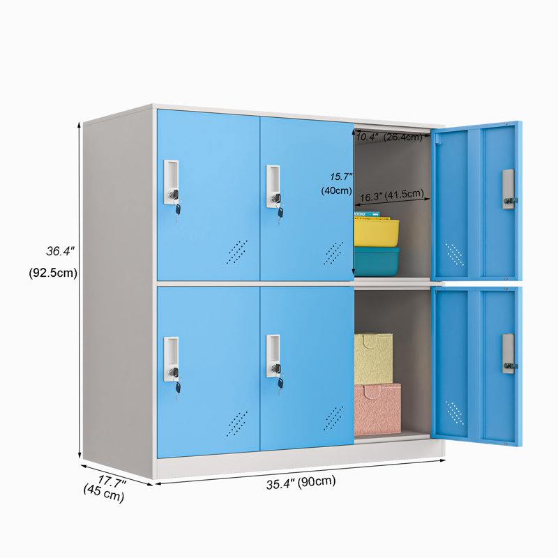 Metal 90cm Storage Cabinet