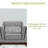 Fusion Geometric Cotton Reversible Throw Pillow-1761287340
