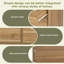 Modern 7 Drawer Dresser Wood Cabinet