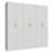 Hokku Designs Kitchen Set 3 Pantry Storage Cabinet with 15 Utility Shelves 71"L Wooden Organization Unit for Kitchen-1411766535