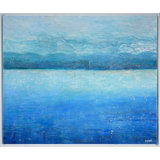 Glacier Painting by H. Scott