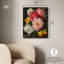 «Garden's Glory Canvas Dark Elegant Florals» par Art Remedy-115024651-115024658