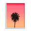 Au-440, giclée sur fond de palmier rouge vif, impression-88104099-88104101